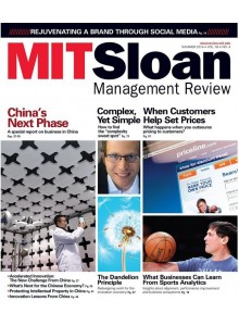 MIT Sloan Management Review Institutional Basic Magazine