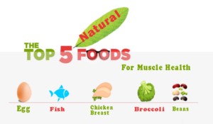 top 5 natural foods for muscle health