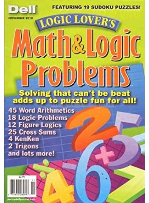 LOGIC LOVER'S MATH & LOGIC PROBLEMS Magazine