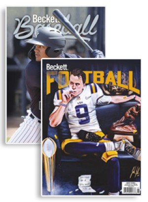 Beckett Baseball & Beckett Football Combo Magazine