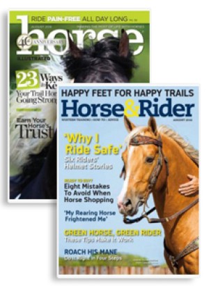 Horse Illustrated & Horse Rider Combo Magazine