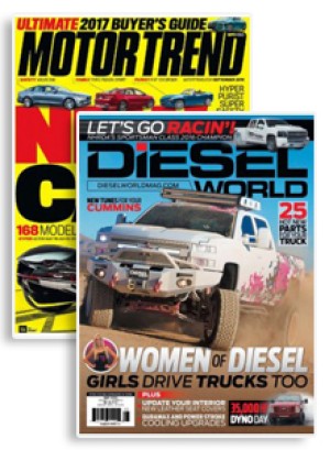 Diesel World & Motor Trend Combo Magazine