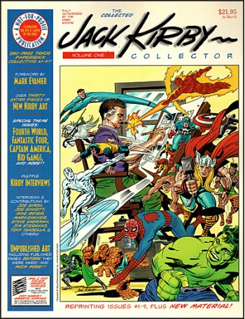 Jack Kirby Collector Magazine Subscription