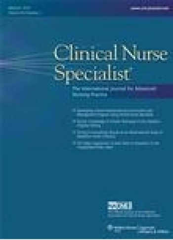 Clinical Nurse Specialist Magazine Subscription