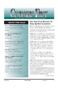 Customers First Magazine