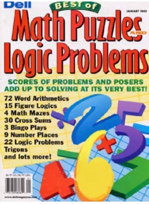 Dell Math & Logic Problems Magazine