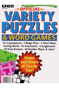 Dell Official Variety Puzzles Magazine