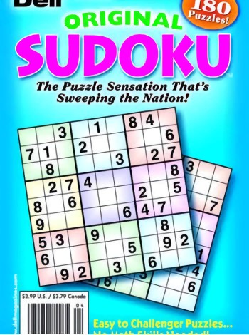 Dell Original Sudoku Magazine Subscription