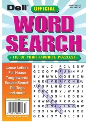 Dell Word Search Puzzles Magazine