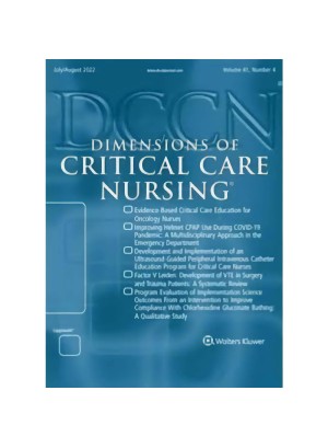 Dimensions Of Critical Care Nursing Magazine