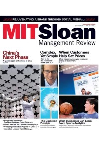 MIT Sloan Management Review Institutional Basic Magazine