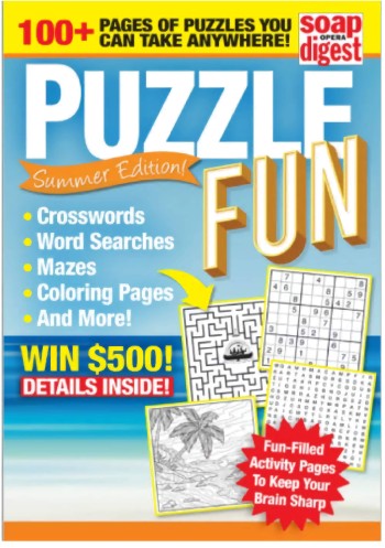 Puzzle Fun Magazine Subscription