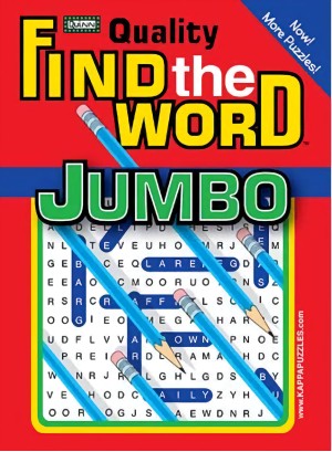 Quality Find The Word Jumbo Magazine