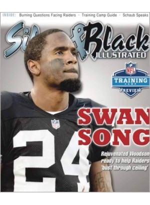 Silver & Black Illustrated Magazine