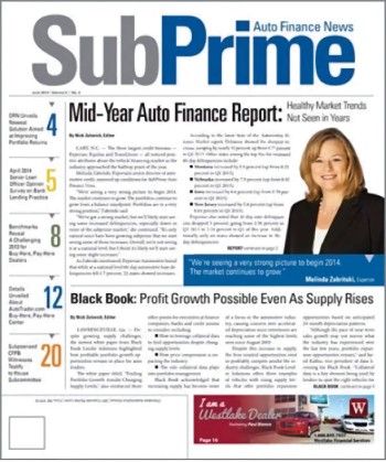 SubPrime Auto Finance News Magazine Subscription