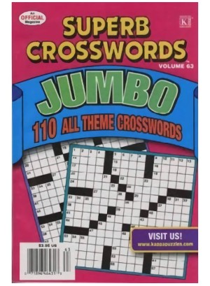 Superb Crosswords Jumbo Magazine