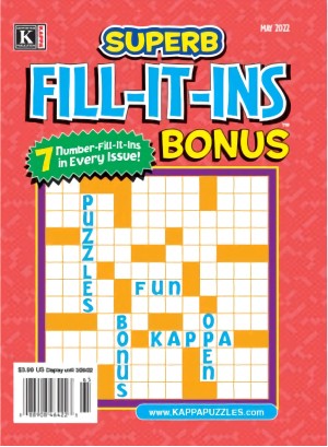 Superb Fill It Ins Bonus Magazine