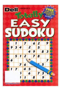 Totally Easy Sudoku Magazine