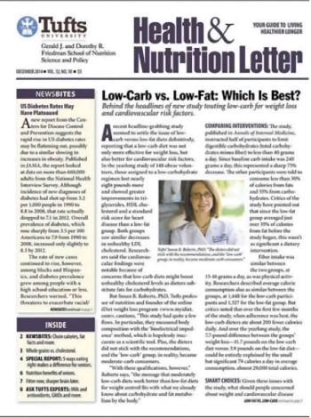 Tufts University Health & Nutrition Letter Magazine Subscription