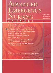 Advanced Emergency Nursing Journal Magazine