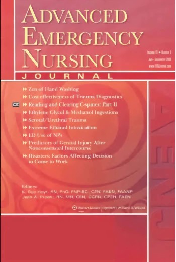Advanced Emergency Nursing Journal Magazine Subscription