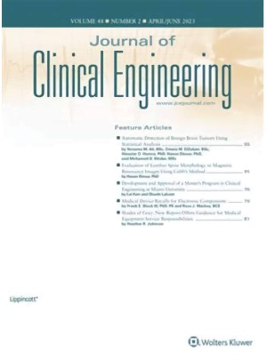 Journal Of Clinical Engineering Magazine