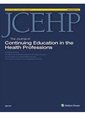 Journal Of Continuing Education In The Health Professions Magazine