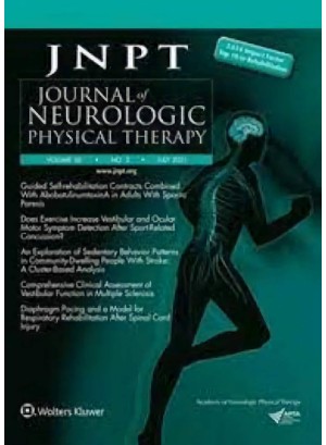 Journal Of Neurologic Physical Therapy Magazine