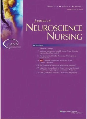 Journal Of Neuroscience Nursing Magazine