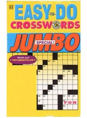 Lots Of Easy Crosswords Magazine