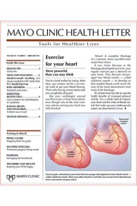 Mayo Clinic Health Letter Magazine