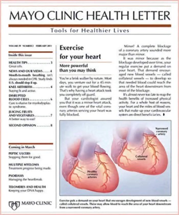 Mayo Clinic Health Letter Magazine Subscription