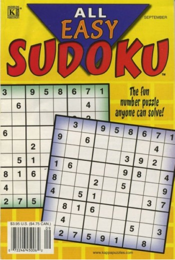 All Easy Sudoku Magazine Subscription