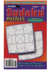 Blue Ribbon Sudoku Puzzles Magazine