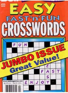 Dell's Easy Fast 'N' Fun Crosswords Magazine