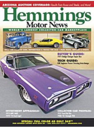 Hemmings Motor News Magazine